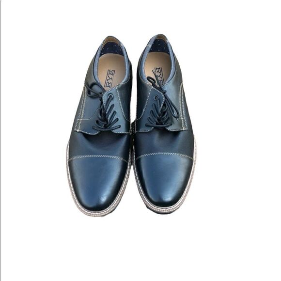 NWOT RYE Men’s Black Dress Shoes Size 11 main image 6